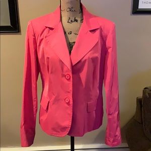Carlisle Sz 16 Hot Pink (2) Button Blazer